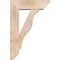 Ekena Millwork Funston Slat Smooth Bracket w/ Offset Brace, Douglas Fir, 7 1/2"W x 24"D x 36"H BKT0806X24X36FST06SDF - alternate 3